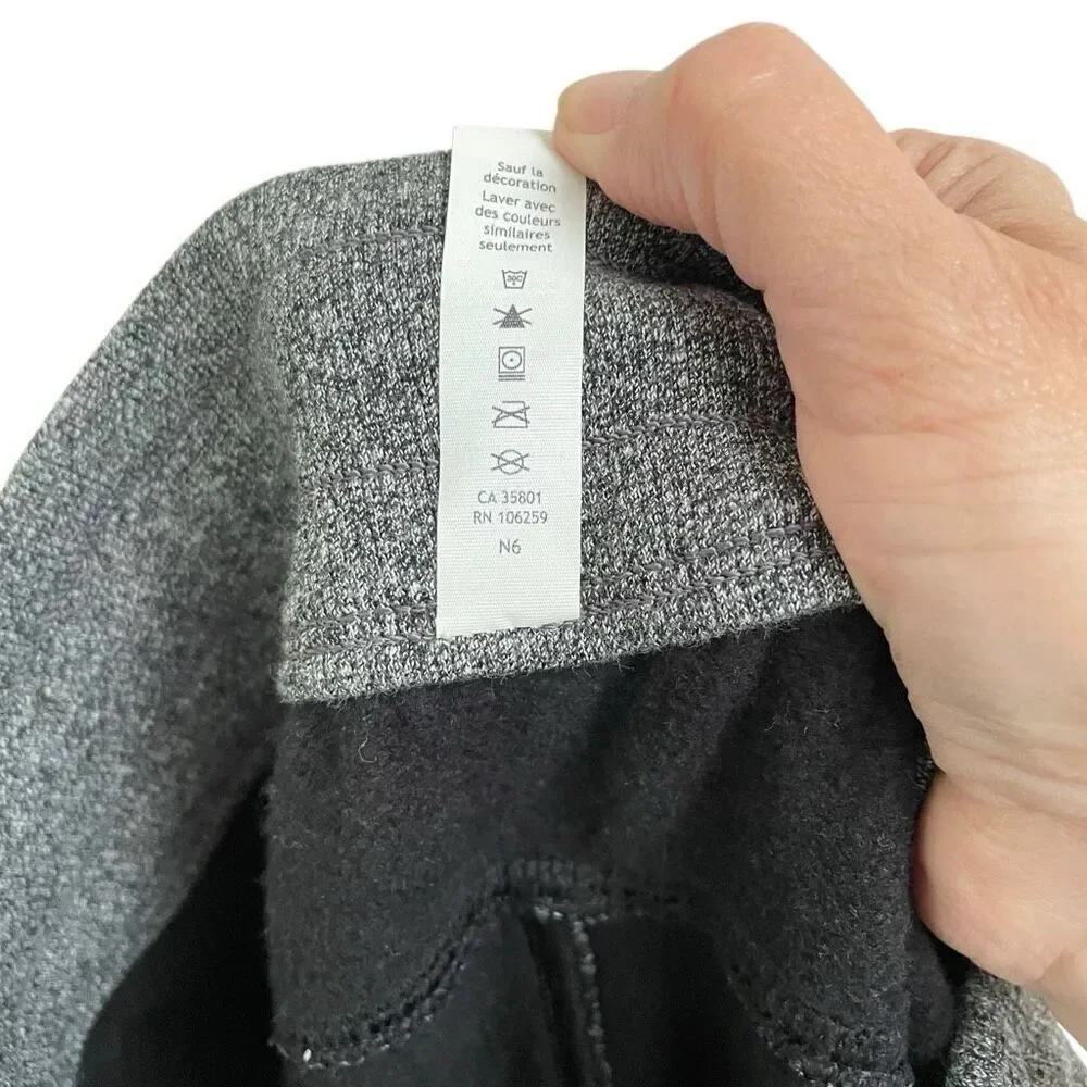 Lululemon Ready To Rulu‎ Women’s 4 High-rise Joggers Gray Drawstring Fleece Warm